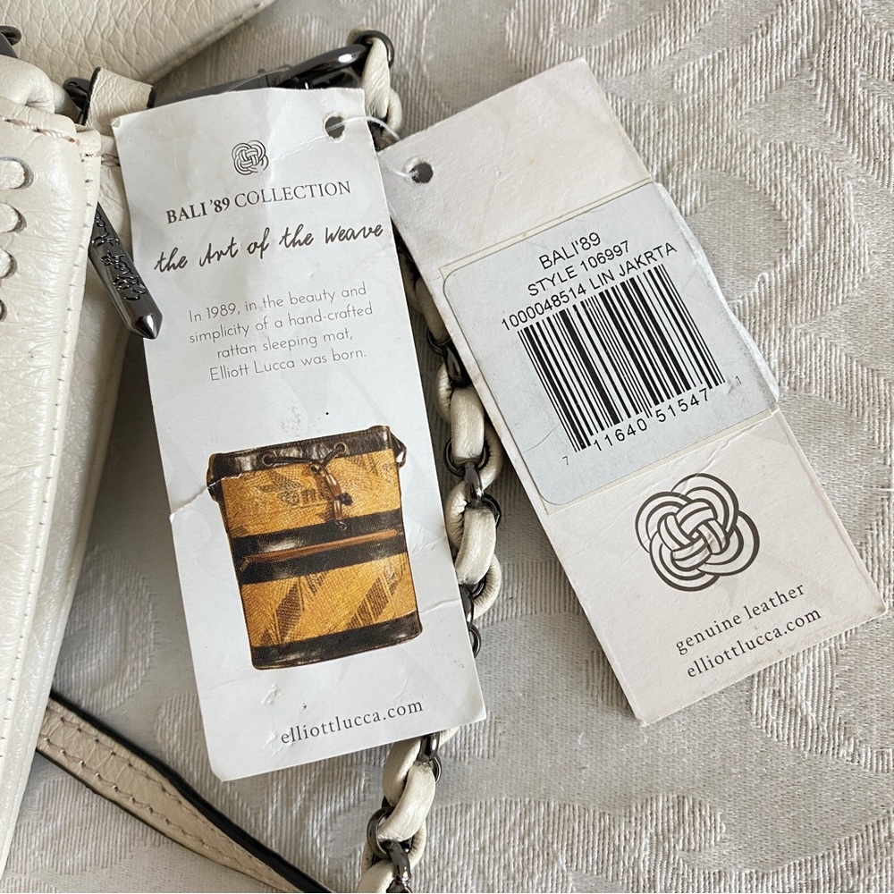 elliott lucca ivory woven trio bag - Picture 8 of 8